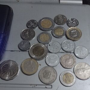 Assorted Foreign Coins Collection